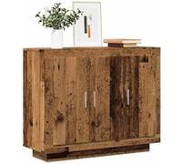 vidaXL Buffet vieux bois 92x35x75 cm en bois d'ingénierie – Meuble de rangement 856864