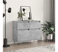 Buffet Armoire Latérale Meuble de Rangement Salon Bois d'Ingénierie vidaXL