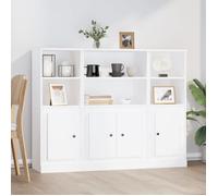 vidaXL Buffets 3185303 3 pièces blanc bois d'ingénierie