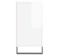 Vidaxl Buffets 3 Pcs Blanc Brillant Bois D'ingénierie Blanc