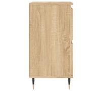 vidaXL Buffets 3 pcs Chêne sonoma Bois d'ingénierie Marron