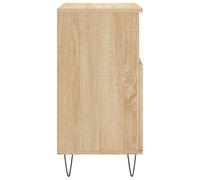 Buffets 3 pcs, Armoires de Salon avec Rangement, Organisateur de Maison Salle de Séjour Intérieur, Moderne, Chêne Sonoma Bois d'Ingénierie