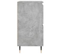 vidaXL Buffets 3 pcs gris béton bois d'ingénierie