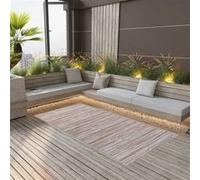 Buitenkleed ARAKIL 120x180 cm PP bruin310441