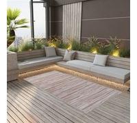 Vidaxl Tapis D'extérieur Marron 190x290 Cm Pp