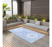 vidaXL Buitenkleed ARAKIL 80x150 cm PP babyblauw310452 Bleu G