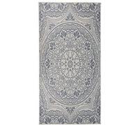 Vidaxl Tapis À Tissage Plat D'extérieur 100x200 Cm Motif Bleu