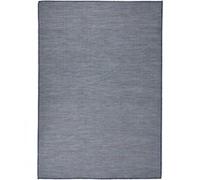 vidaXL Buitenkleed platgeweven 140x200 cm blauw340796 Bleu G