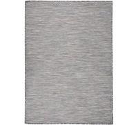 Buitenkleed platgeweven 200x280 cm bruin en blauw340819