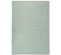 Buitenkleed platgeweven 200x280 cm turquoise340805