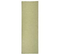 Buitenkleed platgeweven 80x250 cm groen340807