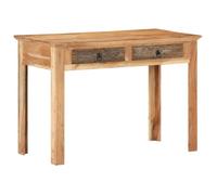 Bureau 110x50x75 cm Bois de récupération massif Bois G
