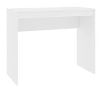 vidaXL Bureau Table d'ordinateur 90x40x72 cm Bois d'ingénierie Blanc