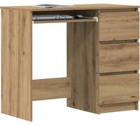 vidaXL Bureau Artisan-Chêne 90x45x76 cm Bois composite