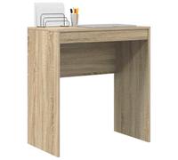 vidaXL Bureau droit Chêne Sonoma – Bois d'ingénierie, 70 x 40 x 76 cm, design épuré