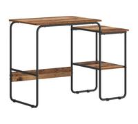 vidaXL Bureau avec Rangement Bois de chêne 100 x 50 x 75 cm