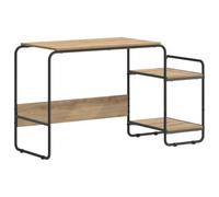 vidaXL Bureau avec Rangement Chêne Artisanal 131,5 x 50 x 75,5 cm