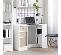 vidaXL Bureau Blanc 100 x 40 x 75 cm Bois d'ingénierie