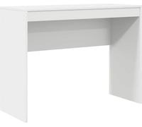 vidaXL Bureau blanc 100 x 40 x 76 cm Bois composite