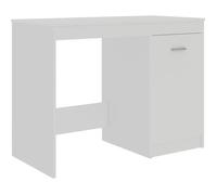 vidaXL Bureau Blanc 100x50x76 cm Aggloméré
