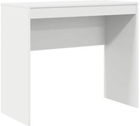 vidaXL Bureau blanc 90 x 40 x 76 cm Bois composite