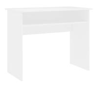 vidaXL Bureau Blanc 90x50x74 cm Aggloméré