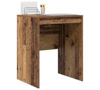 Vidaxl Bureau D'écriture Rustique Bois Ancien Bois D'ingénierie