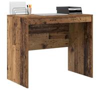 vidaXL Bureau Bois Ancien 90 x 50 x 76 cm, Bureau Compact, Style Moderne, Espace de Travail Ergonomique, Table d'écriture Pratique, Meuble Durable pour Petits espaces