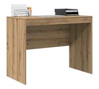 vidaXL Bureau Chêne Artisanal 100 x 50 x 76 cm, Bureau Compact, Style Moderne, Espace de Travail Ergonomique, Table d'écriture Pratique, Meuble Durable pour Petits espaces