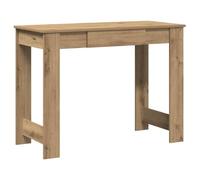 vidaXL Bureau chêne artisanal 100x45x75 cm bois d'ingénierie 860435