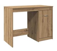 vidaXL Bureau chêne artisanal 100x50x76 cm Bois d'ingénierie Marron