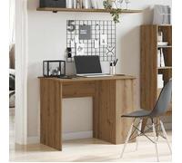 vidaXL Bureau chêne artisanal 100x55x75 cm bois d'ingénierie bureau d'ordinateur bureau debout table d'écriture bureau 855857