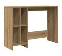 vidaXL Bureau chêne artisanal en bois d'ingénierie 102,5x35x75 cm
