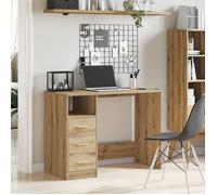 vidaXL Bureau chêne artisanal 102x50x76 cm Bois d'ingénierie Réf. 855853