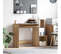 vidaXL Bureau Chêne artisanal 106 x 40 x 88.5 cm Bois d'ingénierie 869473