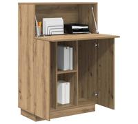 vidaXL Bureau d'écriture en chêne artisanal Chêne artisanal