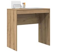 VIDAXL Bureau chêne artisanal 80 x 40 x 76 cm - Bois d'ingénierie, style scandinave