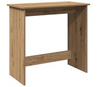 vidaXL Bureau chêne artisanal 80×40×75 cm – Bois d'ingénierie