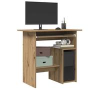 vidaXL Bureau chêne artisanal 80x45x74 cm bois d'ingénierie Marron