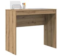 vidaXL Bureau Chêne Artisanal 90 x 40 x 76 cm | Élégant et simple, parfait pour une ambiance moderne , Bois d'ingénierie solide et chêne massif pour du long terme ,