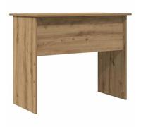 vidaXL Bureau chêne artisanal 90x50x74 cm bois d'ingénierie, bureau d'écriture, bureau d'ordinateur, bureau à domicile, bureau d'étude