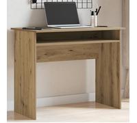 vidaXL Bureau chêne artisanal 90x50x74 cm bois d'ingénierie, bureau d'écriture, bureau d'ordinateur, bureau à domicile, 855977