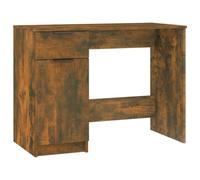 vidaXL Bureau Chêne fumé 100x50x75 cm Bois d'ingénierie