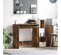 vidaXL Bureau Chêne fumé 106 x 40 x 88.5 cm Bois d'ingénierie 869470