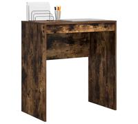 vidaXL Bureau Chêne fumé 70 x 40 x 76 cm | Simple avec des lignes claires pour un look moderne, MDF solide pour une utilisation durable, Parfait pour écrire et étudier