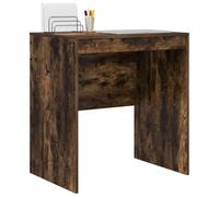 vidaXL Bureau Chêne fumé 70 x 50 x 76 cm, Bureau Moderne pour Le Salon, Compact, résistant, écriture Minimaliste pour étudiants et Enfants