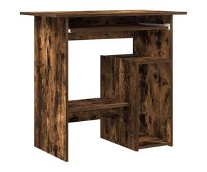 vidaXL Bureau Chêne fumé 80x45x74 cm Bois d'ingénierie