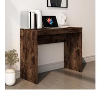 vidaXL Bureau 815303 Chêne fumé Bois d'ingénierie 90x40x72 cm