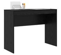 vidaXL Bureau Chêne Noir 100 x 40 x 76 cm | Super élégant et moderne avec un style minimaliste, MDF costaud pour une bonne durabilité et pratique, Idéal pour écrire,