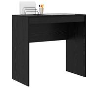 vidaXL Bureau d'écriture en chêne noir, bois d'ingénierie